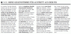 Ausschnitt Oltner Tagblatt vom 16. November 2013