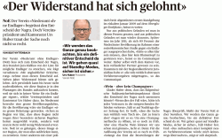 Oltner Tagblatt vom 31. Januar 2015